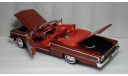 1963 Ford Galaxy 500 XL open convertible, масштабная модель, Sunstar, scale18