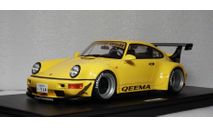 Porsche 911 (964) RWB Rauh-Welt ’Qeema’ 2024, масштабная модель, GT Spirit, 1:18, 1/18