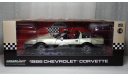 Chevrolet Corvette 1986 Malcolm Conner, масштабная модель, Greenlight Collectibles, scale18