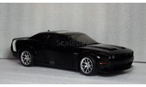 Dodge Challenger SRT Hellcat Redeye Black Ghost 2023, масштабная модель, Solido, 1:18, 1/18