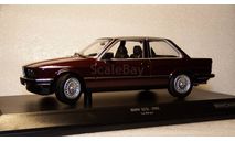 BMW 323i (3-Series E30) 1982 red metallic, масштабная модель, Minichamps, scale18