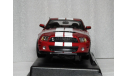 2013 Ford Mustang Shelby GT 500 (Red/White stripes), масштабная модель, Shelby Collectibles, 1:18, 1/18