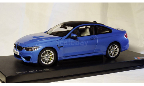 BMW M4 (F82) Coupe 2014 blue metallic, масштабная модель, Paragon Models, scale18