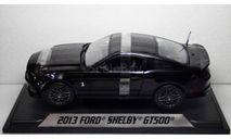 2013 Ford Mustang Shelby GT 500 (Black), масштабная модель, Shelby Collectibles, 1:18, 1/18