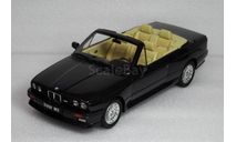 BMW M3 E30 Cabrio 1989 Diamond Black Metallic, масштабная модель, Ottomobile, 1:18, 1/18