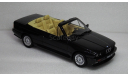 BMW M3 E30 Cabrio 1989 Diamond Black Metallic, масштабная модель, OttoMobile, 1:18, 1/18