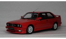 BMW M3 E30 1989 Brilliant Red / Otto, масштабная модель, Ottomobile, scale18