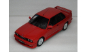 BMW M3 E30 1989 Brilliant Red / Otto, масштабная модель, OttoMobile, 1:18, 1/18