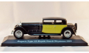 Bugatti Type 41 Royale Coach Weymann 1929, масштабная модель, scale43, Altaya