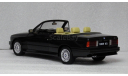 BMW M3 E30 Cabrio 1989 Diamond Black Metallic, масштабная модель, OttoMobile, 1:18, 1/18