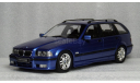 BMW 328i (E36) Touring M-Package 1997 Estoril Blue, масштабная модель, OttoMobile, 1:18, 1/18