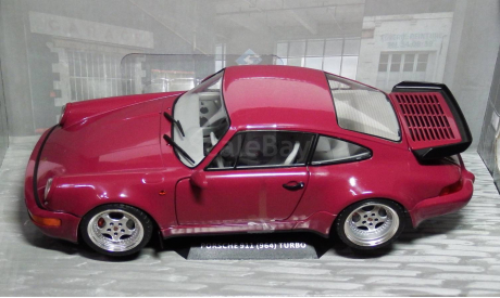 Porsche 911 (964) Turbo 3.6 Coupe 1991, масштабная модель, Solido, 1:18, 1/18