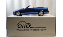 BMW M3 E36 Cabrio 1995 Estoril Blue, масштабная модель, OttoMobile, 1:18, 1/18