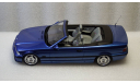 BMW M3 E36 Cabrio 1995 Estoril Blue, масштабная модель, OttoMobile, 1:18, 1/18