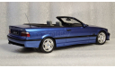 BMW M3 E36 Cabrio 1995 Estoril Blue, масштабная модель, OttoMobile, 1:18, 1/18