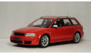 Audi RS4 (B5) 2000 Misano Red, масштабная модель, Ottomobile, 1:18, 1/18