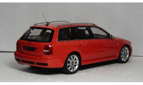 Audi RS4 (B5) 2000 Misano Red, масштабная модель, Ottomobile, 1:18, 1/18