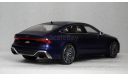 Audi RS7 ABT Sportline / blue metallic, масштабная модель, GT Spirit, 1:18, 1/18