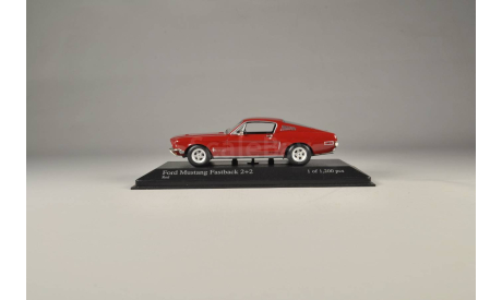 Ford Mustang Fastback 2+2 1968, масштабная модель, Minichamps, 1:43, 1/43
