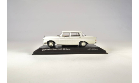 Mercedes-Benz 300 SE lang 1965, масштабная модель, Minichamps, 1:43, 1/43