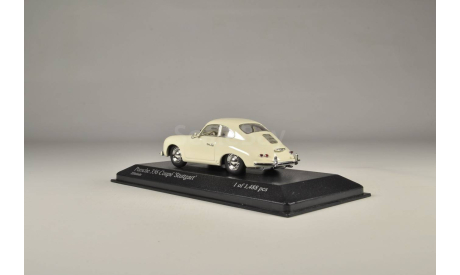 Porsche 356 Coupe Stuttgart 1954, масштабная модель, Minichamps, scale43