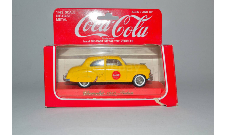 Chevrolet Sedan 1950 Coca-Cola, масштабная модель, Solido, scale43