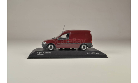 Opel Combo 2002, масштабная модель, Minichamps, 1:43, 1/43