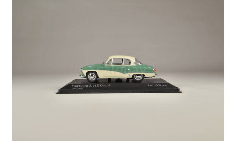 Wartburg A312 Coupe 1958, масштабная модель, Minichamps, 1:43, 1/43