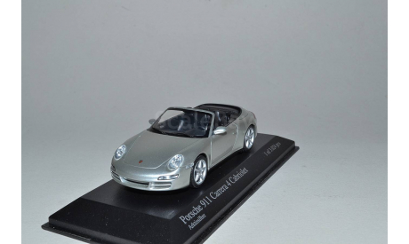 Porsche 911 Carrera 4S Cabriolet 2005, масштабная модель, Minichamps, scale43