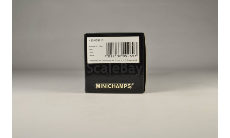 Porsche 911 Turbo (993) 1995, масштабная модель, Minichamps, 1:43, 1/43