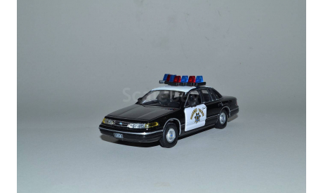 Ford Crown Victoria Highway Patrol, масштабная модель, Bauer/Cararama/Hongwell, scale43