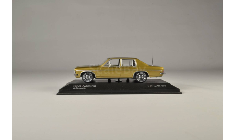 Opel Admiral 1969, масштабная модель, Minichamps, 1:43, 1/43
