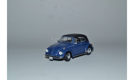 Volkswagen Beetle Cabriolet With a Roof, масштабная модель, Bauer/Cararama/Hongwell, scale43