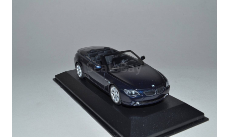 BMW 6-Series Cabrio 2006, масштабная модель, Minichamps, scale43