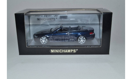 BMW 6-Series Cabrio 2006, масштабная модель, Minichamps, scale43
