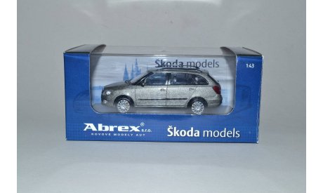 Skoda Fabia II Combi Restyling, масштабная модель, Škoda, Abrex, scale43