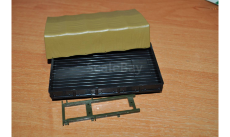 КРАЗ-214/255Б кузов с тентом, масштабная модель, AVD Models, scale43