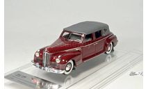 ЗИС 110Б Москва 1951 Закрытый кабриолет вишневый DIP Models  1:43 111025, масштабная модель, 1/43