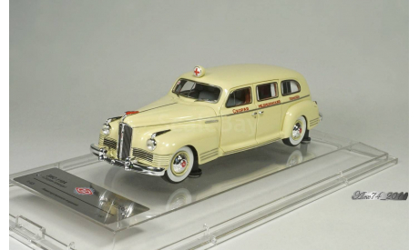 ЗИС 110А Скорая помощь Москва 1955 бежевый Dip models  1:43 111035, масштабная модель, scale43