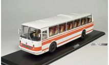 ЛАЗ 699Р белый с красными полосами 1-й выпуск  2014 Classicbus 1:43 04014А, масштабная модель, scale43