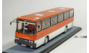 Ikarus 256.54 белый с красной полосой Первый выпуск Classicbus 1:43 04017, масштабная модель, scale43