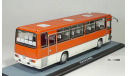 Ikarus 256.54 белый с красной полосой Первый выпуск Classicbus 1:43 04017, масштабная модель, scale43