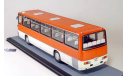 Ikarus 256.54 белый с красной полосой Первый выпуск Classicbus 1:43 04017, масштабная модель, scale43