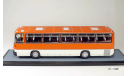 Ikarus 256.54 белый с красной полосой Первый выпуск Classicbus 1:43 04017, масштабная модель, scale43