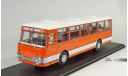 ЛиАЗ 677Э Экспортный красный-белый 2017 Classicbus 1:43 04018D, масштабная модель, scale43