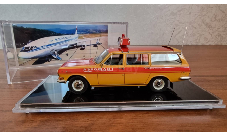 1 43 ГАЗ 24-02 «Волга» «Эскорт» 1978 Сочи (Адлер), масштабная модель, ICV(СПб), scale43