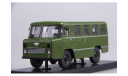 SSMв боксе Армейский автобус АС-38, хаки, масштабная модель, ГАЗ, Start Scale Models (SSM), scale43