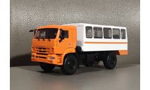 НЕФАЗ-42111 (43502), кабина оранжевая, лестница закрытая, масштабная модель, КамАЗ, Конверсии мастеров-одиночек, scale43