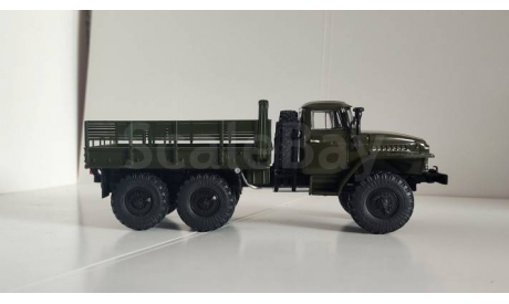 УРАЛ-375Д, хаки, без тента. Правильная кабина, масштабная модель, Конверсии мастеров-одиночек, 1:43, 1/43