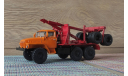 Урал 43204 лесовоз (оранжевая кабина) с прицепом-роспуском, масштабная модель, Конверсии мастеров-одиночек, scale43